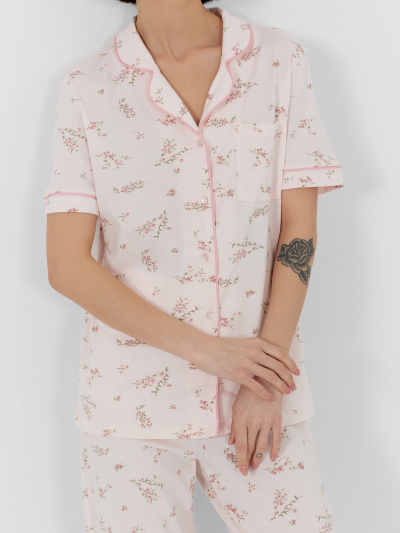 Джемпер, бриджи Mark Formelle 592505-2/24-32367ПП-5 веточки_на_св.розовом - фото 6