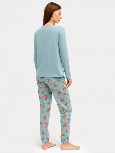 Брюки, джемпер Mark Formelle 592510/22/23678ПП-0 сланец_милые_олени_3_сл_на_пол - фото 2