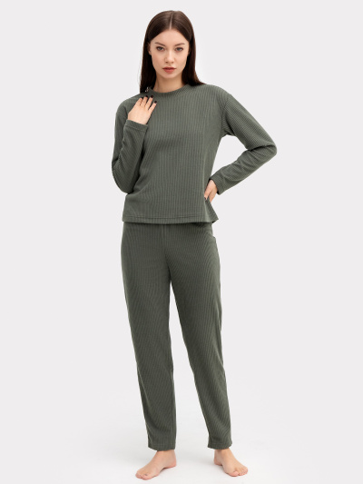 Брюки, джемпер Mark Formelle 592515/24-24114Ц-13 хаки - фото 1