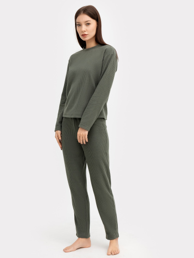 Брюки, джемпер Mark Formelle 592515/24-24114Ц-13 хаки - фото 7