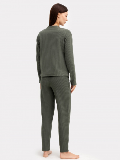 Брюки, джемпер Mark Formelle 592515/24-24114Ц-13 хаки - фото 8