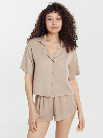 Жакет, шорты Mark Formelle 592524/24-27117Ц-9 бежевый - фото 8