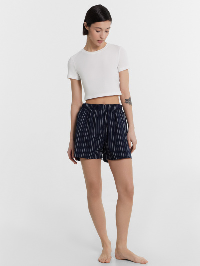 Футболка, шорты Mark Formelle 592548/24-34426ПП-14 белый_белая_полоска_на_море - фото 1