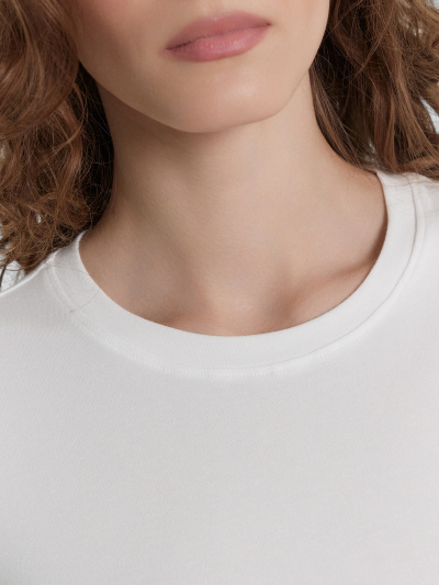 Футболка, шорты Mark Formelle 592548/24-34426ПП-14 белый_полоска_на_кристалле - фото 4