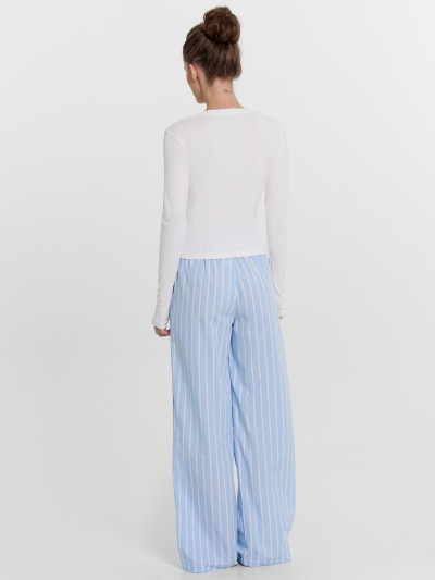 Брюки, джемпер Mark Formelle 592549/24-28618П-14 белый_голубая_полоска - фото 6