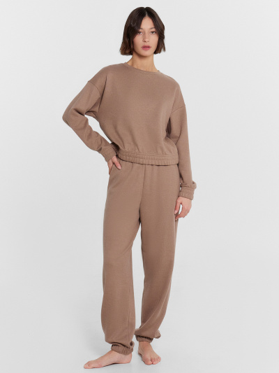 Брюки, свитшот Mark Formelle 592566/24-29542Ц-26 мокко - фото 7