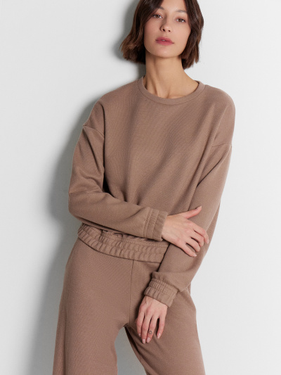 Брюки, свитшот Mark Formelle 592566/24-29542Ц-26 мокко - фото 4