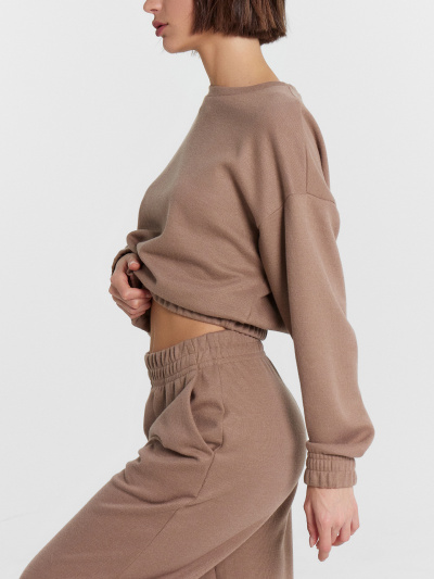 Брюки, свитшот Mark Formelle 592566/24-29542Ц-26 мокко - фото 6