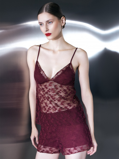 Топ, шорты Mark Formelle 592580/24-31229Ц-10 бордо - фото 1