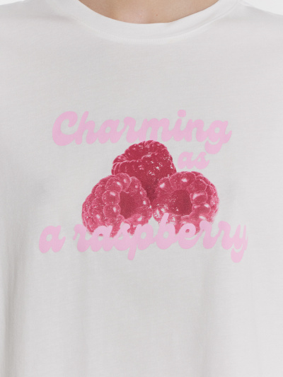 Джемпер, шорты Mark Formelle 592591/24-31175ПП-5 белый_клетка_виши_розовая_3_сл_на_пол - фото 6