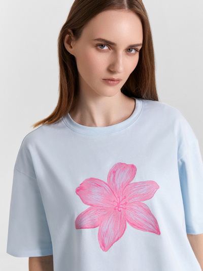 Джемпер, шорты Mark Formelle 592591/24-31175ПП-5 кристалл_печать_3_сл_на_пол_3_сл_на_ПР_дет_переда_ - фото 2