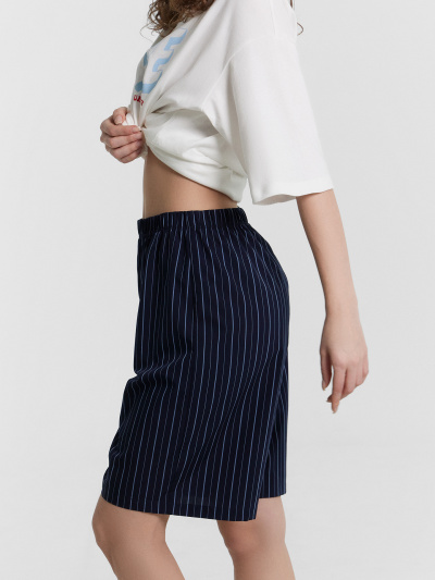 Джемпер, шорты Mark Formelle 592596/24-34421ПП-14 белый_голубая_полоска_на_море_2_сл_на_пол - фото 7