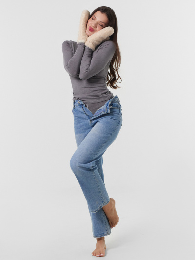 Джемпер Mark Formelle 602331/24-30986Ц-20 серый_меланж_4306_А - фото 7