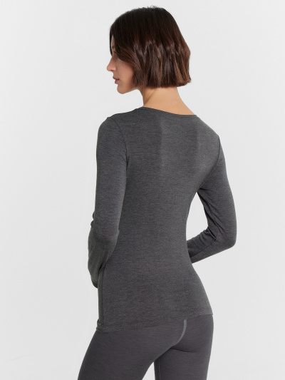 Джемпер Mark Formelle 602332/24-30985Ц-20 меланж_темно_серый_4348_F - фото 3