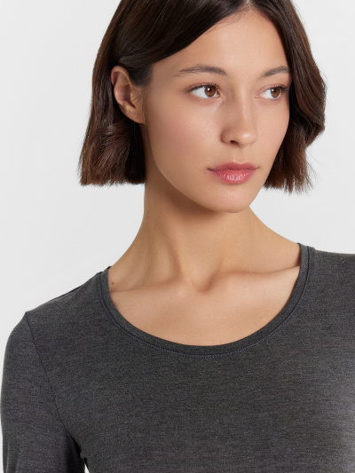 Джемпер Mark Formelle 602332/24-30985Ц-20 меланж_темно_серый_4348_F - фото 5