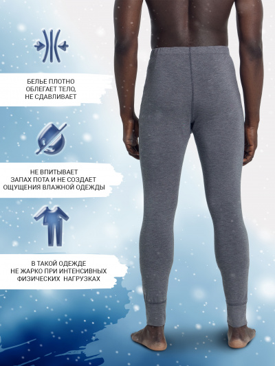 Кальсоны Mark Formelle 641208/24-3601Ц-20 графит - фото 3