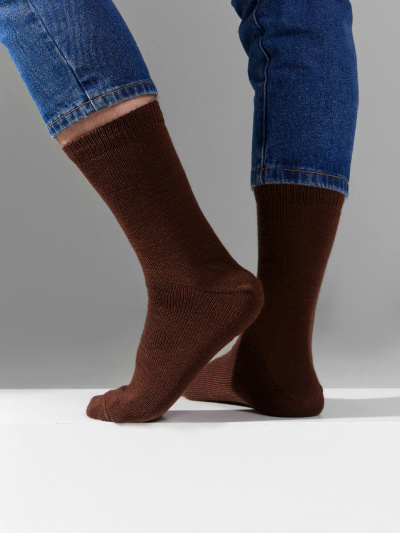 Носки Mark Formelle 659K-3023/24659K т.шоколад_рис.3023 - фото 4