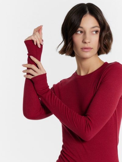 Джемпер, леггинсы Mark Formelle 692407/24-31251Ц-1 винный - фото 3