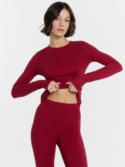 Джемпер, леггинсы Mark Formelle 692407/24-31251Ц-1 винный - фото 4