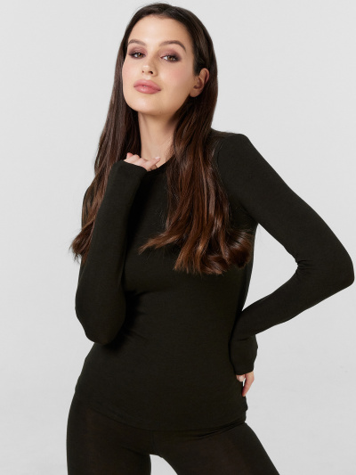 Джемпер, леггинсы Mark Formelle 692432/24-26600Ц-20 черный - фото 7