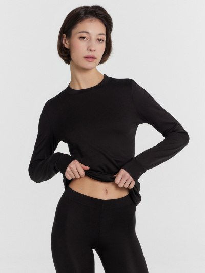 Джемпер, леггинсы Mark Formelle 692434/24-31383Ц-2 черный - фото 11