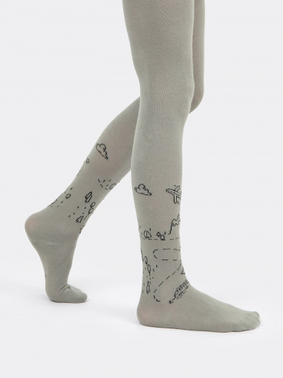 Колготки Mark Formelle 700K-2233/B2-22700K-1 оливка_рис.2233 - фото 1