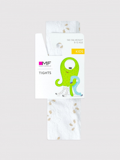 Колготки Mark Formelle 708K-744/B3-22708K-1 белый_бежевый_люрекс_рис.744 - фото 3