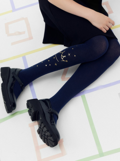 Колготки Mark Formelle 713F-1265/B2-23713F т.синий_корона_000К_Трафаретная_печать_Пресс_Фольг - фото 5