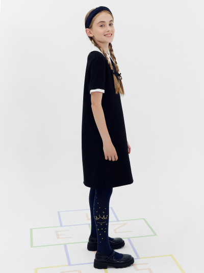 Колготки Mark Formelle 713F-1265/B2-23713F т.синий_корона_000К_Трафаретная_печать_Пресс_Фольг - фото 1