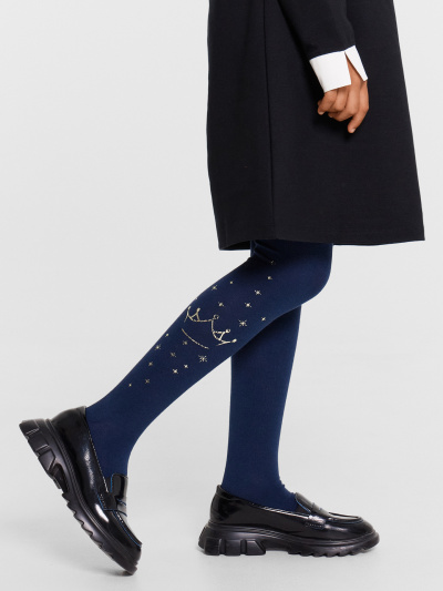 Колготки Mark Formelle 713F-1265/B3-23713F т.синий_корона_000К_Трафаретная_печать_Пресс_Фольг - фото 4