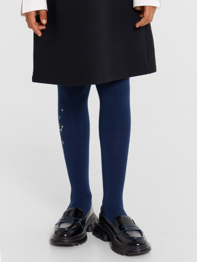 Колготки Mark Formelle 713F-1265/B3-23713F т.синий_корона_000К_Трафаретная_печать_Пресс_Фольг - фото 3