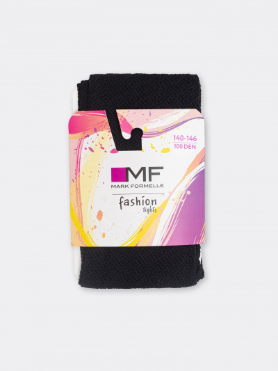 Колготки Mark Formelle 727PA-1715/B2-21727PA черный_000К_Крашение_полиамид.изделий_(колготки) - фото 3