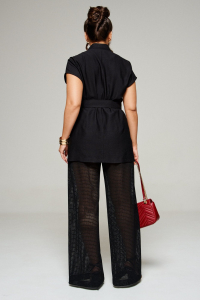 Брюки, жакет Beautiful&Free 6328 черный - фото 19