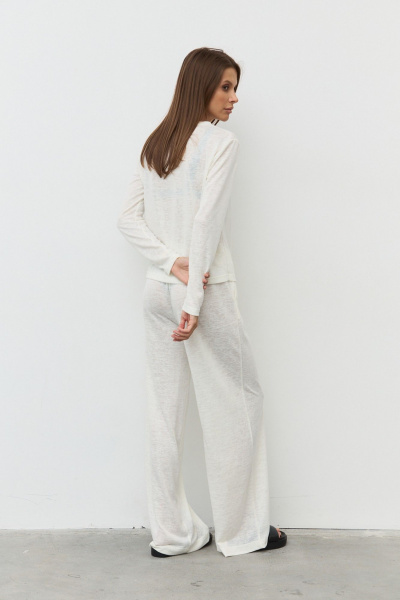 Брюки, джемпер Luitui R4050 молочный - фото 7