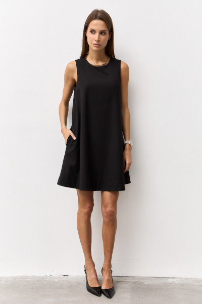 Платье Luitui R1095 черный - фото 10