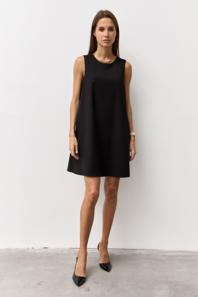 Платье Luitui R1095 черный - фото 7