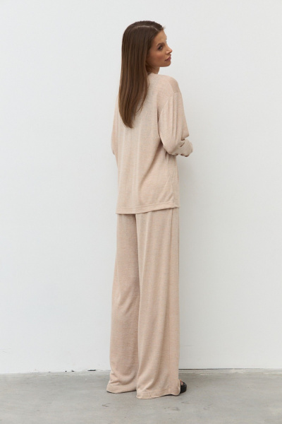 Брюки, джемпер Luitui R4051 бежевый - фото 10