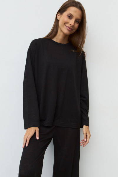 Брюки, джемпер Luitui R4051 черный - фото 10