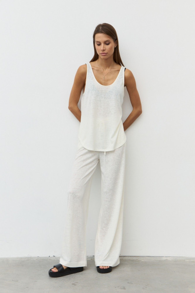 Брюки, джемпер Luitui R4052 молочный - фото 10