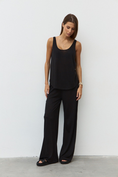 Джемпер Luitui R5082 черный - фото 25