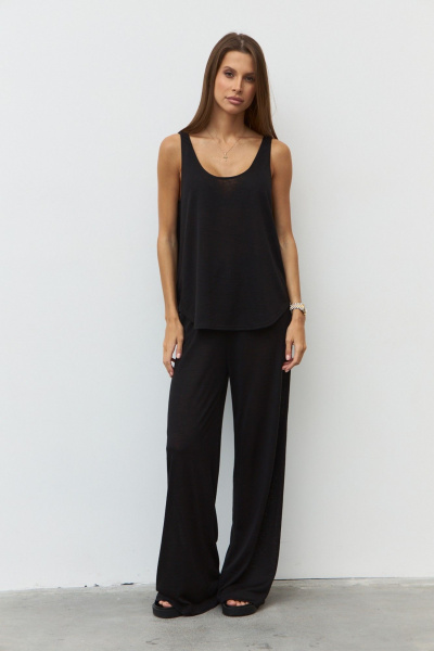 Джемпер Luitui R5082 черный - фото 10