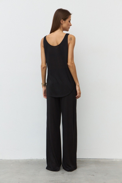 Джемпер Luitui R5082 черный - фото 4