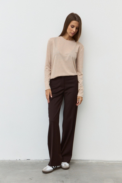 Джемпер Luitui R5084 бежевый - фото 10