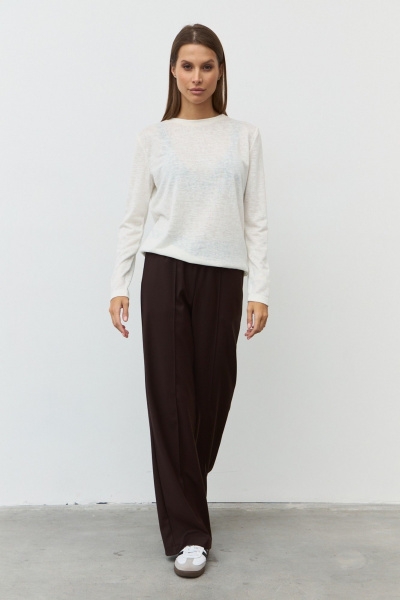 Джемпер Luitui R5084 молочный - фото 19