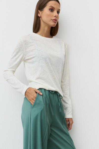 Джемпер Luitui R5084 молочный - фото 7