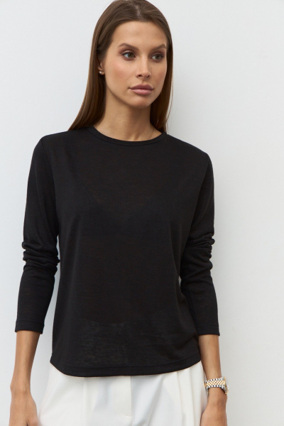 Джемпер Luitui R5084 черный - фото 10