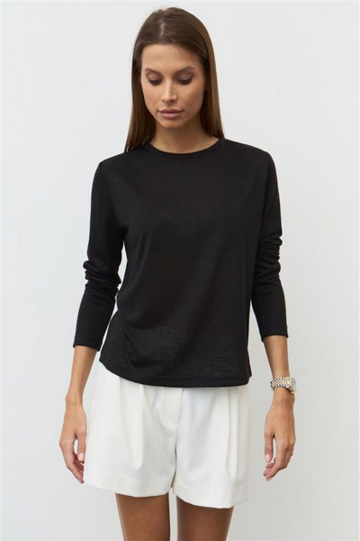 Джемпер Luitui R5084 черный - фото 1