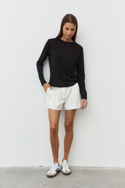 Джемпер Luitui R5084 черный - фото 4