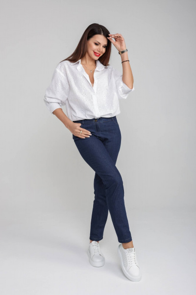 Брюки IUKONA Б556 деним - фото 10