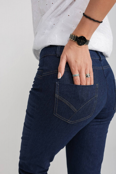 Брюки IUKONA Б556 деним - фото 7